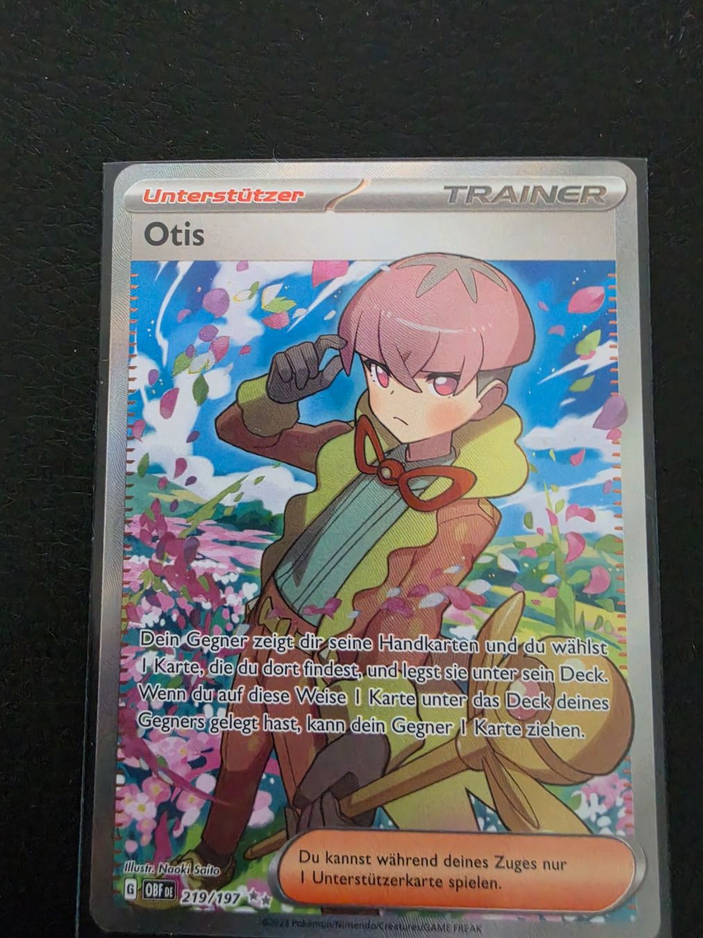 Pokémon Carte collezionabili: Pokemon Obsidianflammen Otis OBF 219 – Usato da Widnau venduto da selvedan