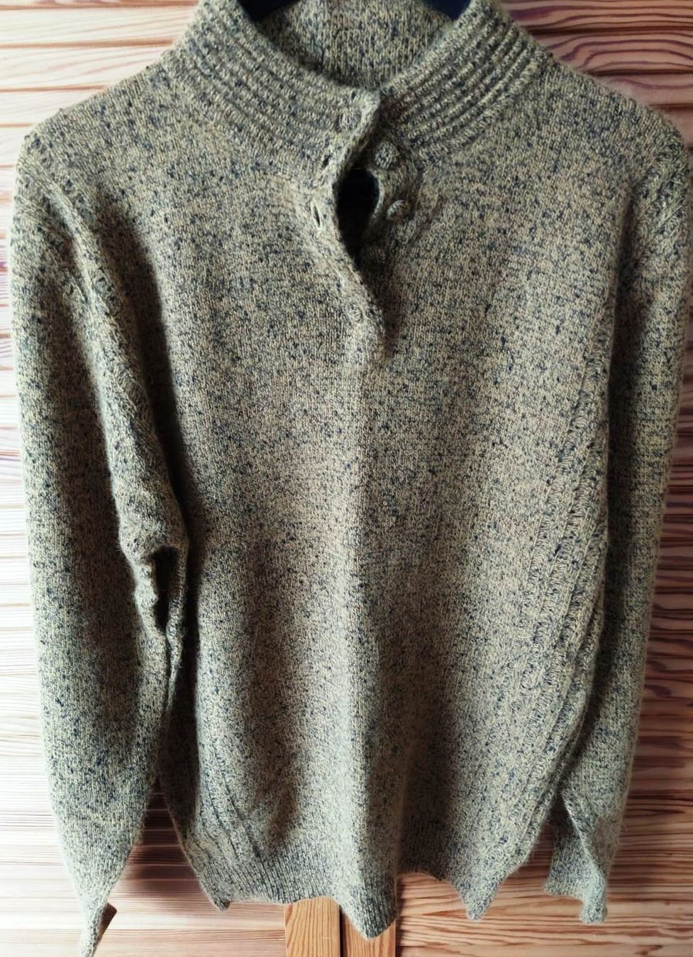 Maglioni & Felpe: Pullover mit Stehkragen, olivengrün - Grösse S - – Nuovo (secondo la descrizione) da Zürich venduto da -italo- 4