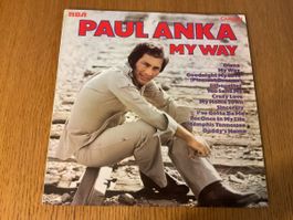 Paul Anka - My Way Schallplatte, RCA Camden, 1974 UK