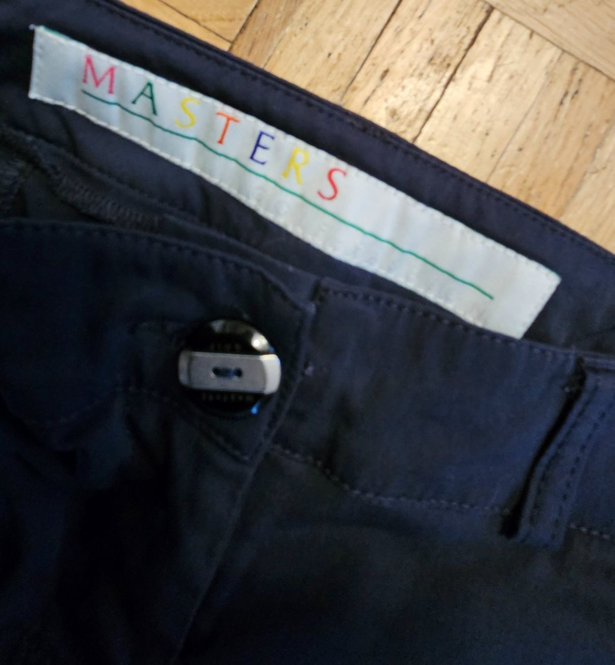 Pantalons: Masters Damen Golf Hose, dunkelblau Gr. 34 – D'occasion à Füllinsdorf par Sunnebliemli7 3