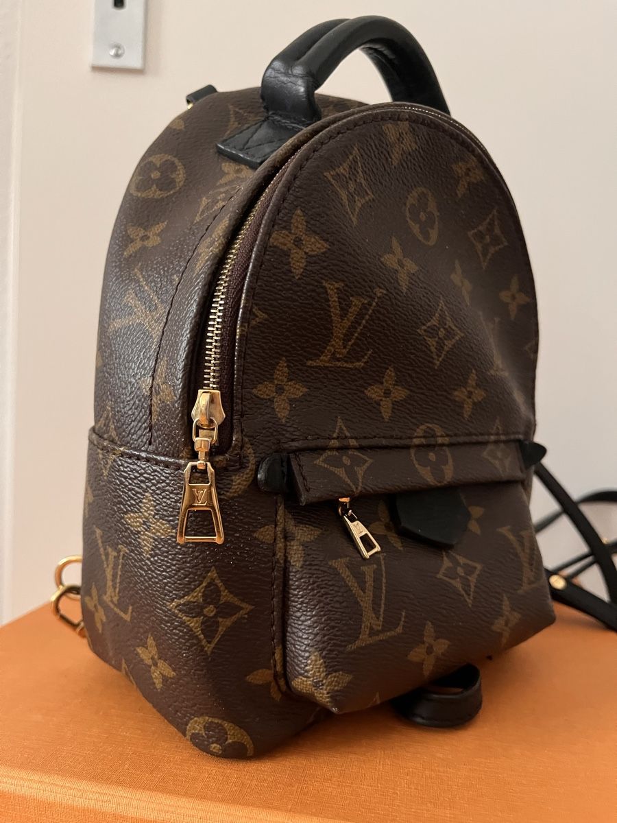 Louis Vuitton Zaini: Louis Vuitton Palm Springs Mini  – Usato da Lausanne venduto da Cupcake.vanille