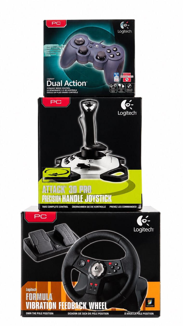 Logitech Controller: Logitech Retro Gaming Collection  -  Komplett OVP – Usato da Kleinandelfingen venduto da _Sebi