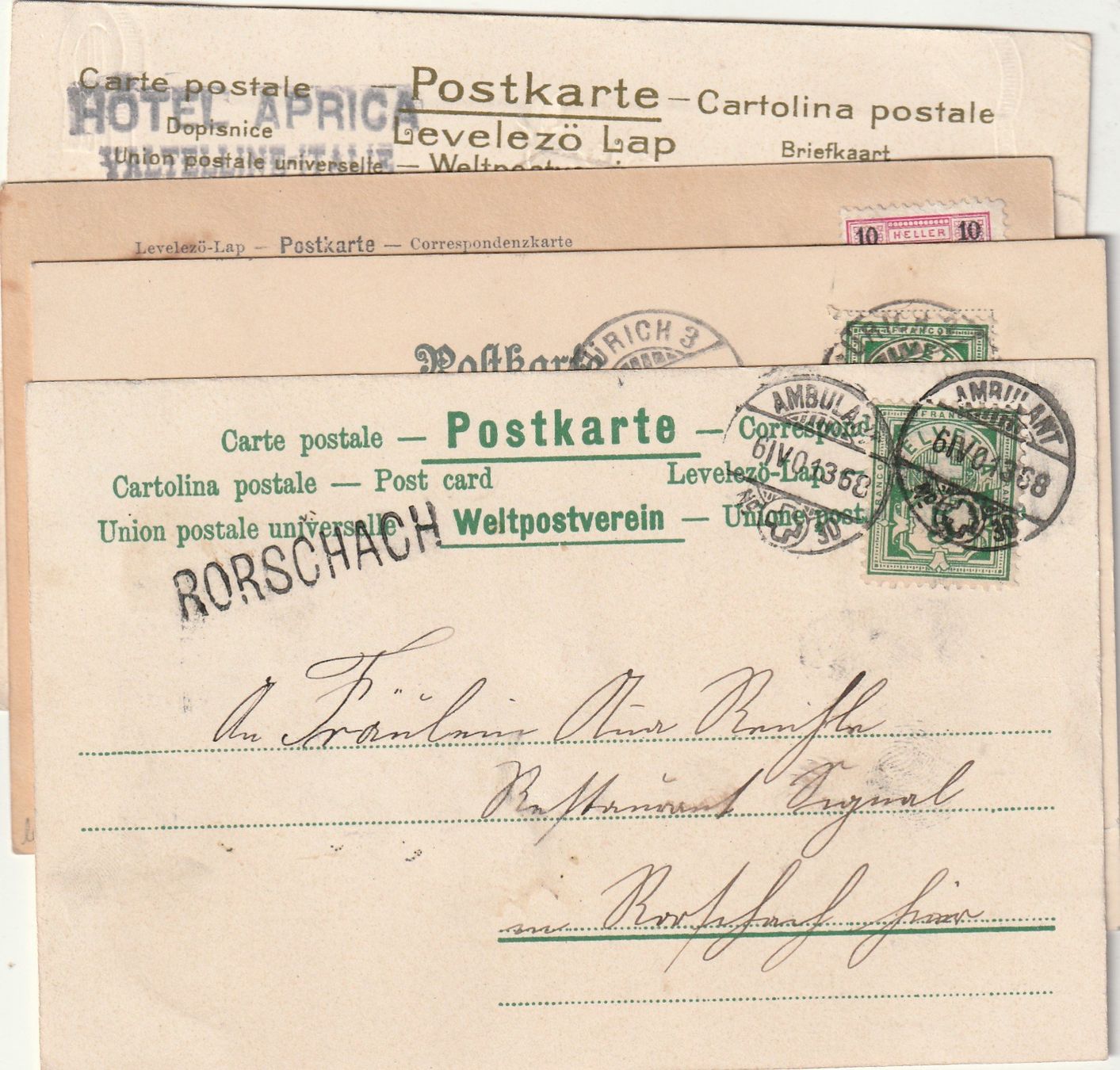 Cartoline postali: 4 AK Kinder – Usato da Rorschacherberg venduto da fratovi2 2
