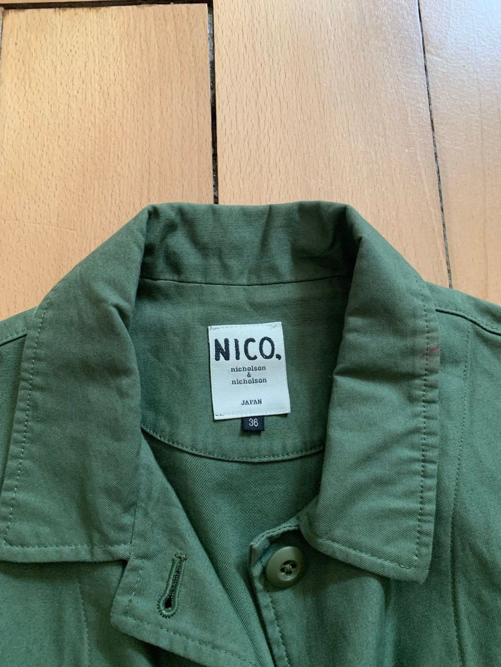 Jacken: NICHOLSON & NICHOLSON - Jacke olivgrün 36 – Gebraucht aus Zürich von Diazaio 4