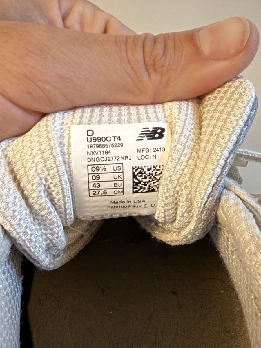 New Balance Scarpe da uomo: Aime Leon Dore - New Balance 990 – Usato da Zürich venduto da patger 2