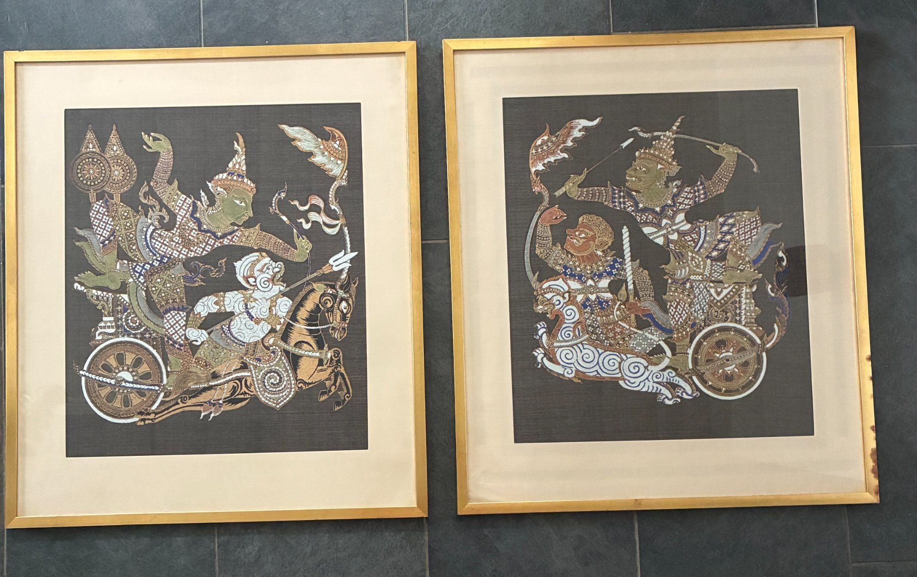 Foto & Immagini: 2 gerahmte Kunstwerke – Usato da Wangen ZH venduto da Beenee71