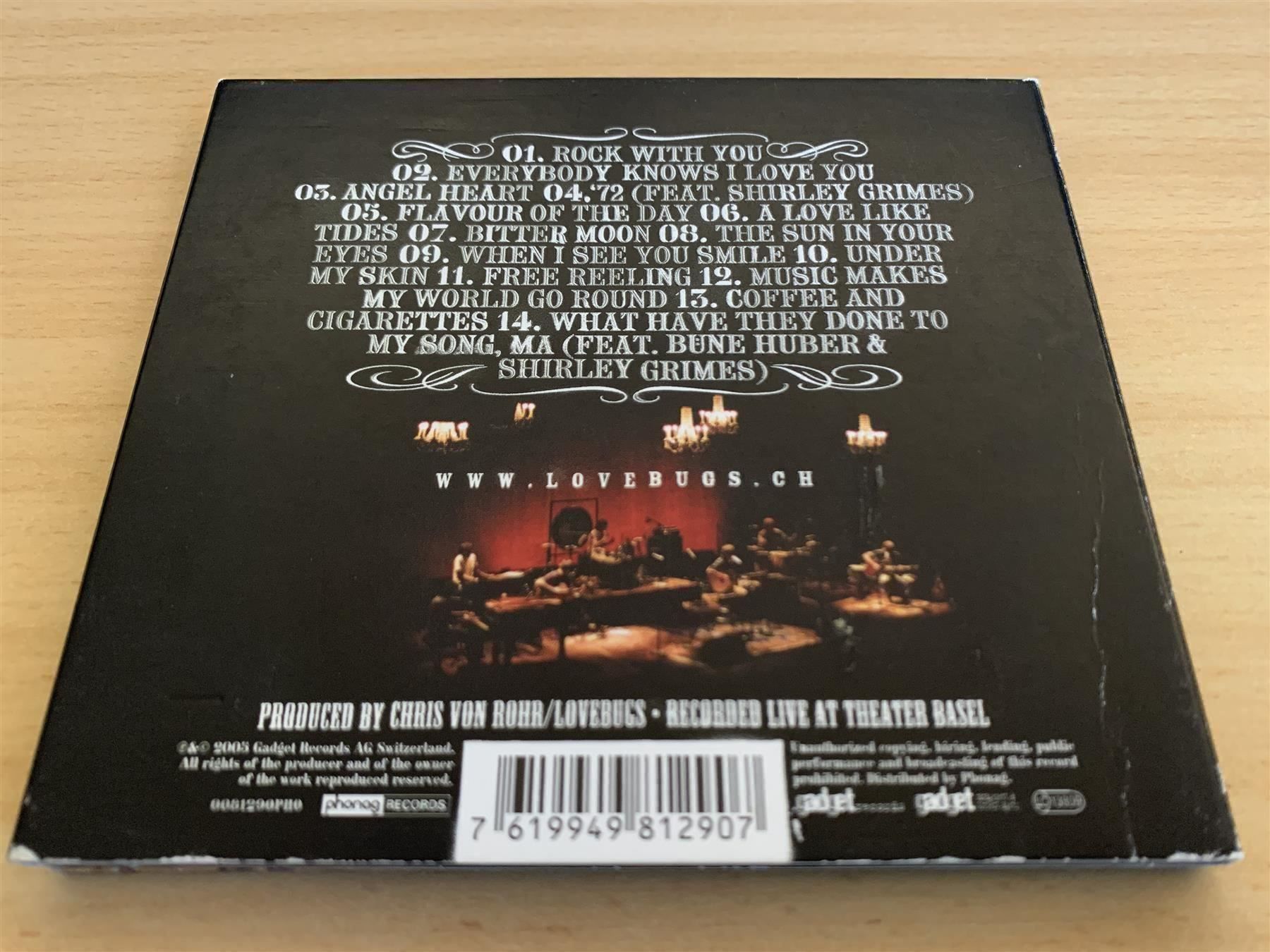 CD: Lovebugs – Naked – Usato da Rikon im Tösstal venduto da Alpenmutz 1