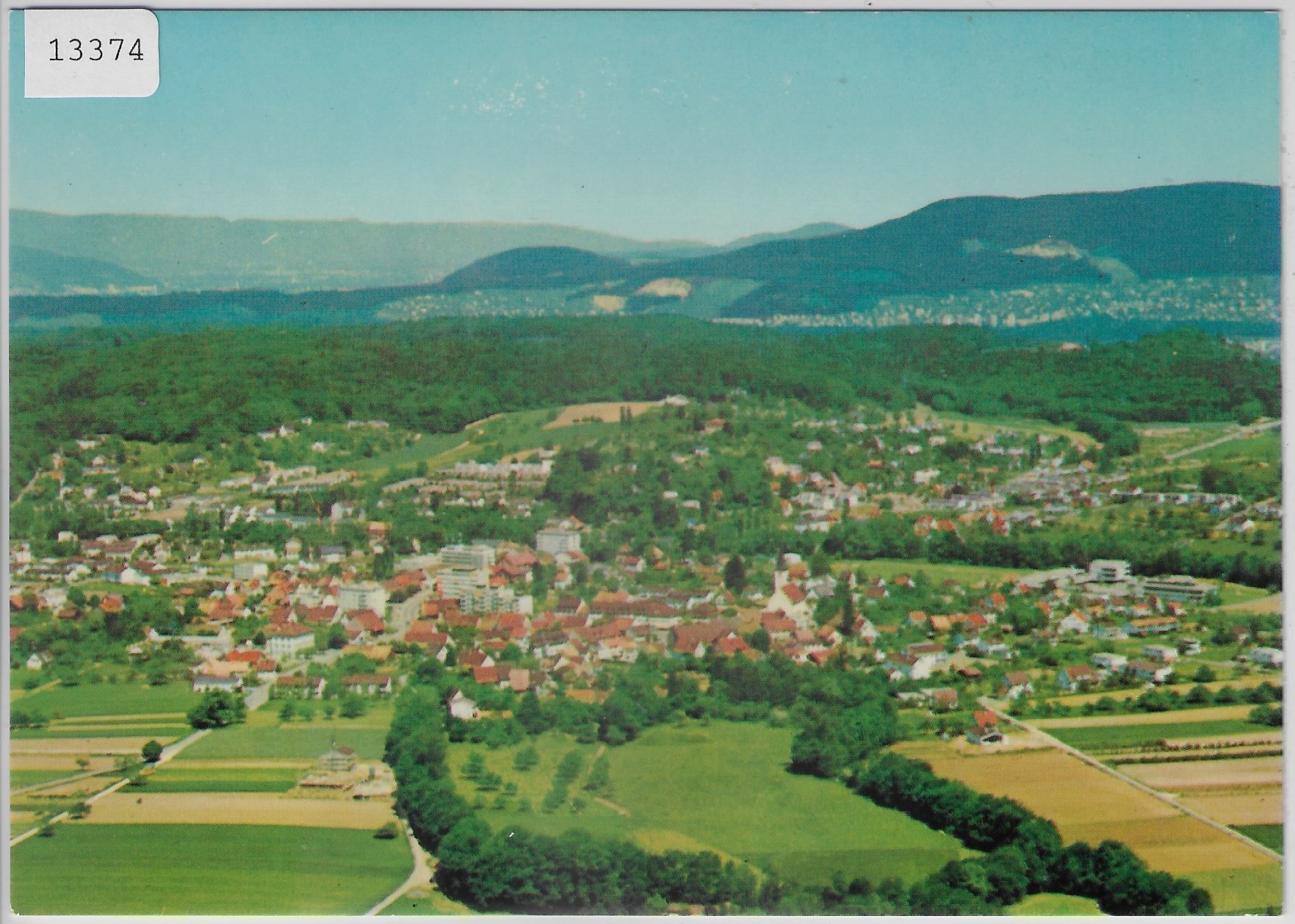 Cartoline postali: Flugaufnahme Therwil BL – Antico da Ettingen venduto da Kartenplanet