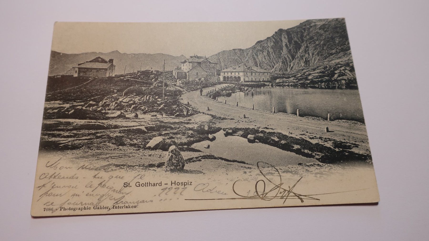 Cartes postales: St. Gotthard - Hospiz 1903 – D'occasion à Cormoret par Pascalll2001 1