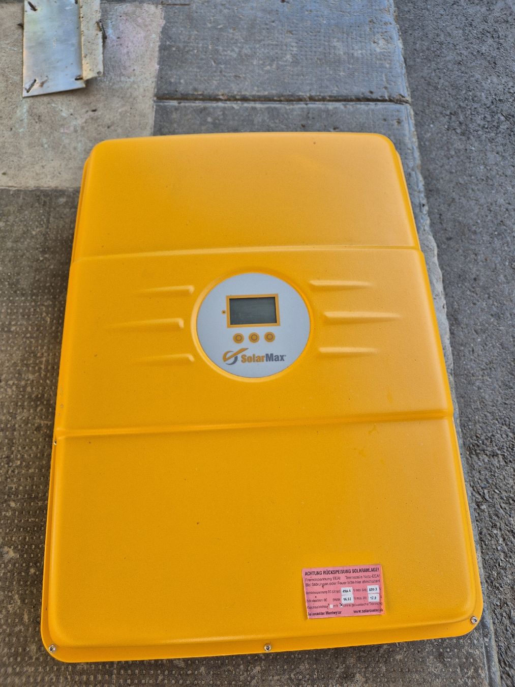 Inverter: Wechselrichter SolarMax – Usato da Rüegsbach venduto da k_l_fr2c 1
