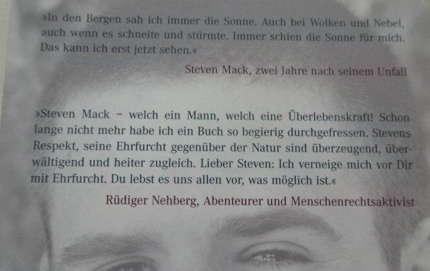 Libri: Der Blindgänger Das gewagte Leben des Steven Mack – Usato da Wetzikon ZH venduto da strubeli024 1