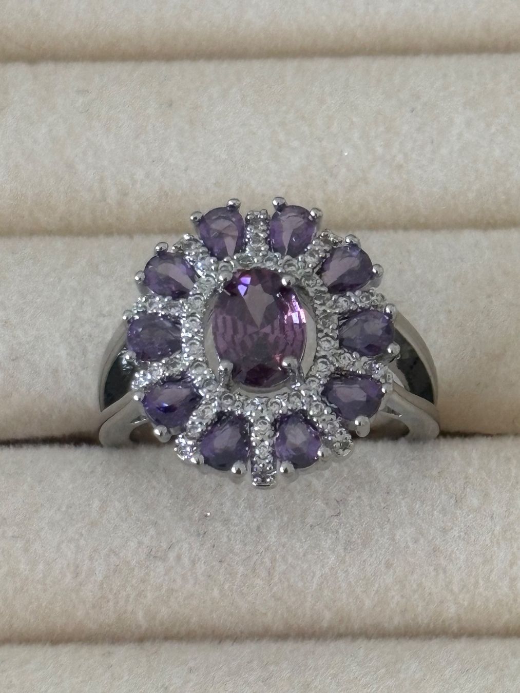 Ringe: Luxus Elegante Gr.19/9 Ring Farbe: Silber/Lilas – Neu (gemäss Beschreibung) aus Biel-Bienne von Roserosse13 1