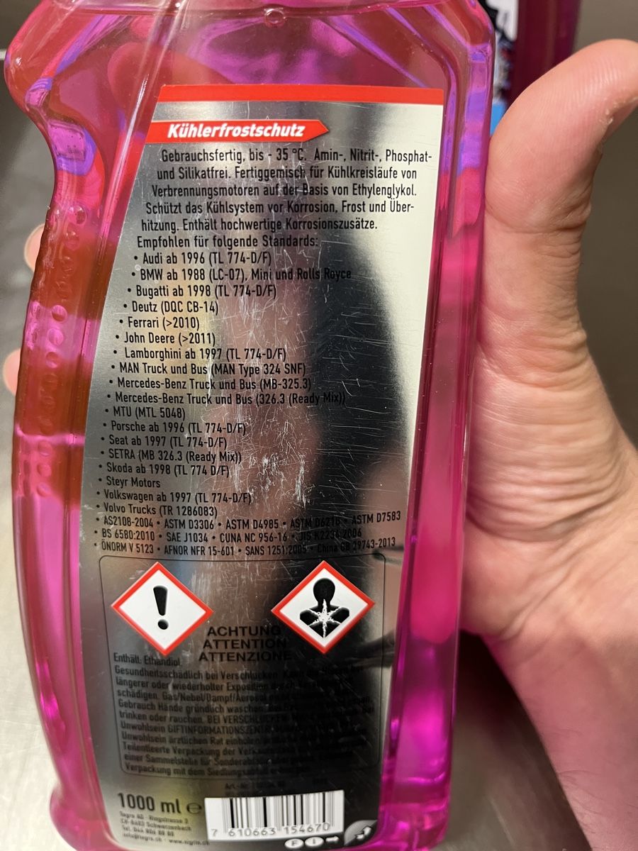 Pflegeprodukte: Nigrin Kühlerfrostschutz  – Neu und originalverpackt aus Zürich von fre_5z9v 2