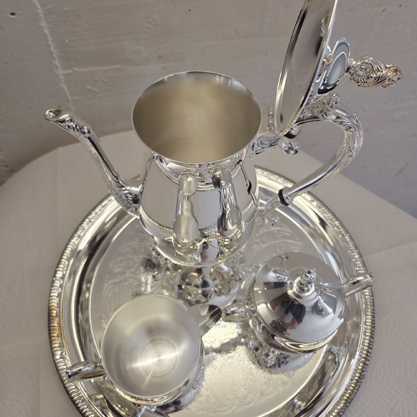 Services de table: Vintage Coffee-Tee-Set, versilbert, Princess, Top.. – D'occasion à Stans par Ducati16 2