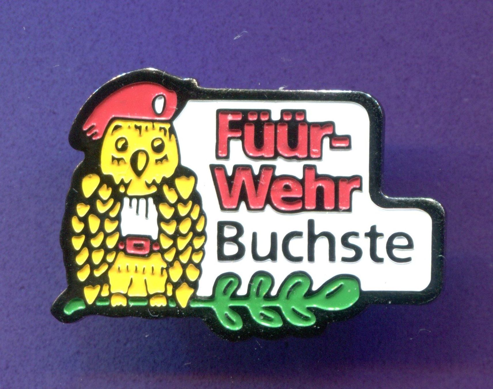 Placchette & Badge: Feuerwehr  BUCHSTE – Usato da Winterthur venduto da Sammleroase