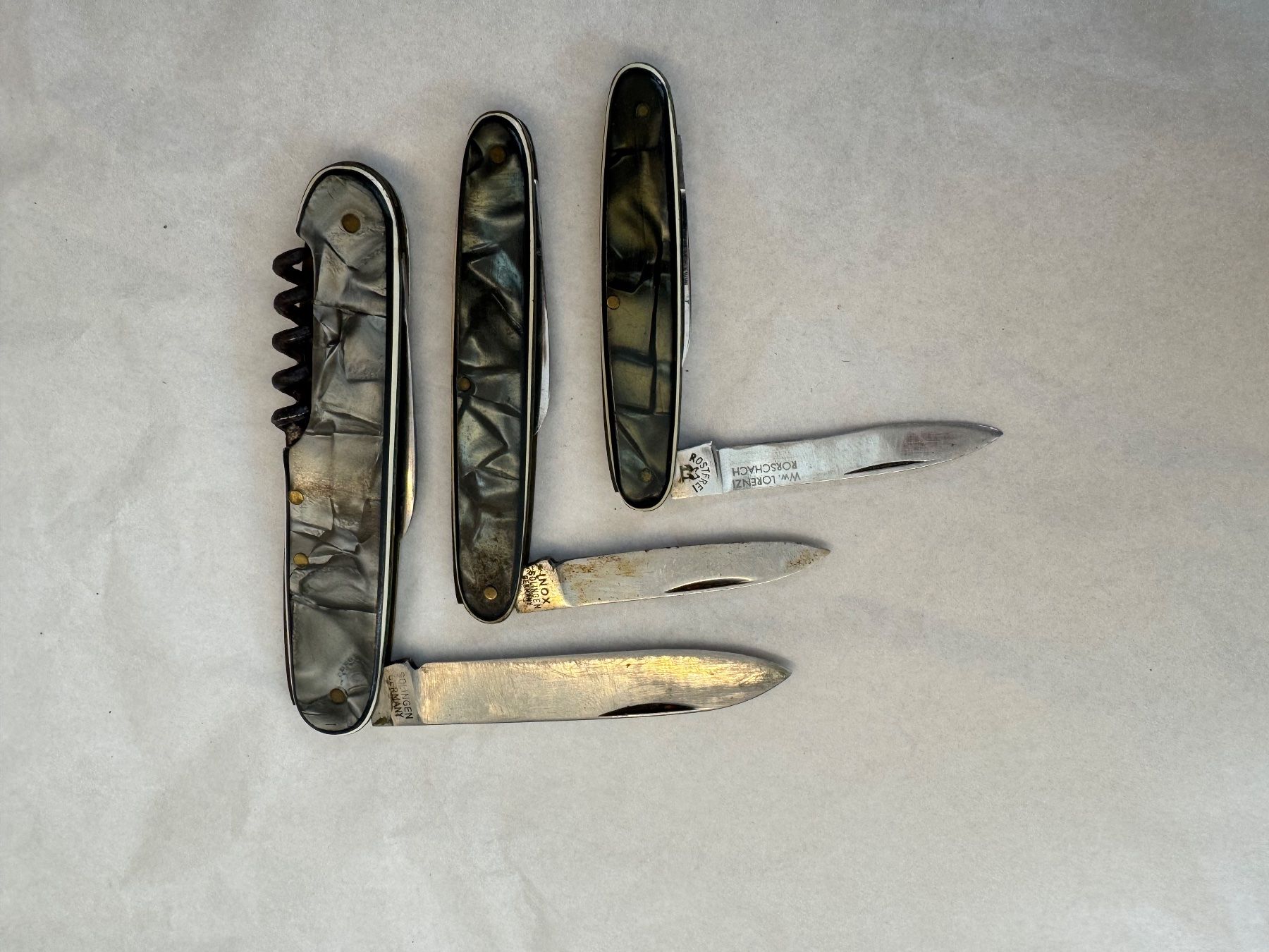 Solingen Coltelli tascabile: Vintage Taschenmesser Solingen – Usato da Kestenholz venduto da Sackmesser67 3