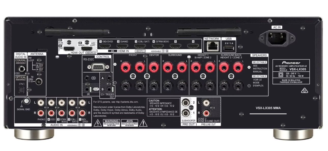 Pioneer Ricevitori: Pioneer VSX-LX305 9.2 AV-Receiver – Usato da Regensdorf venduto da Ragi_Offers 5