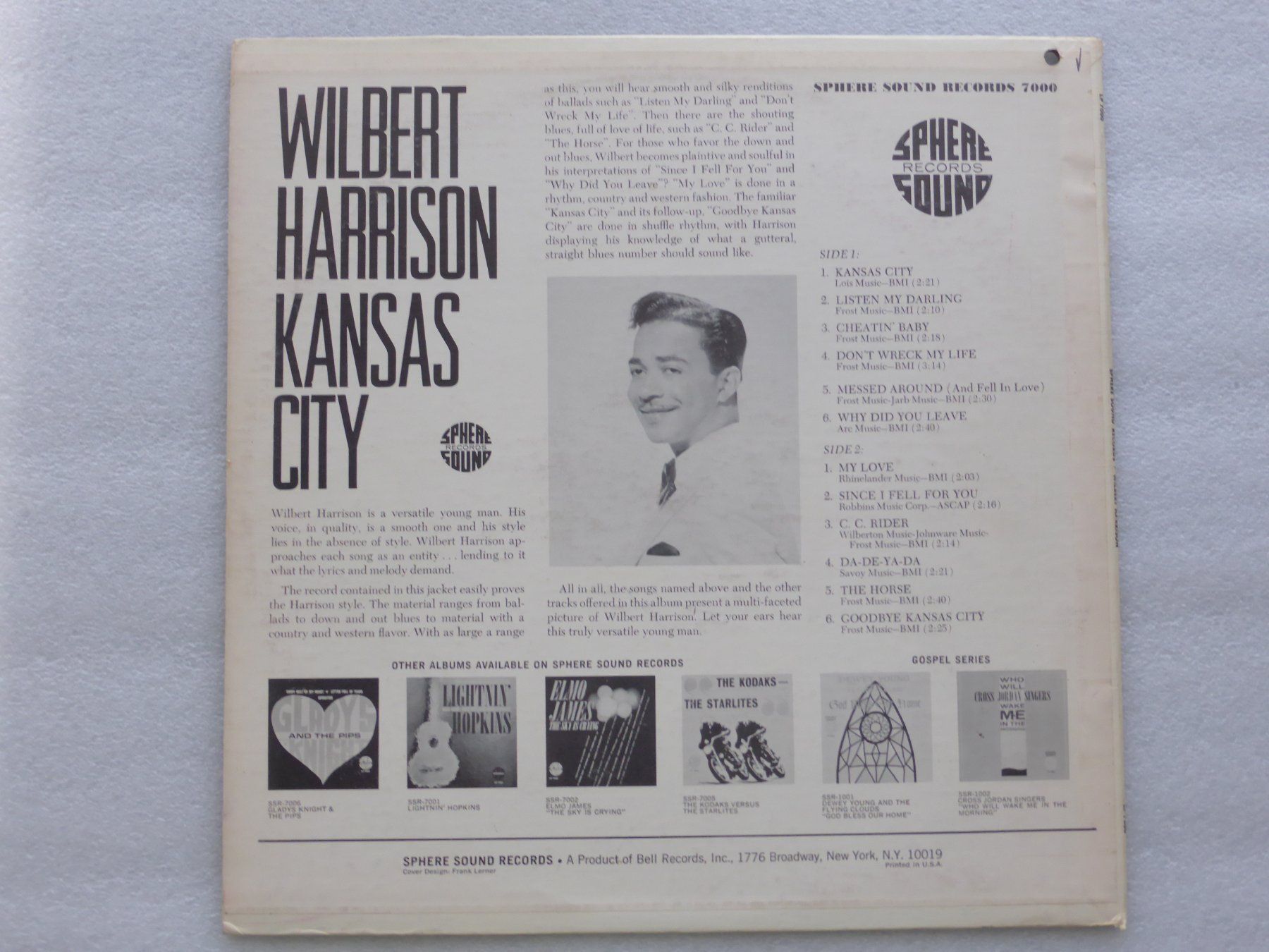 Dischi in vinile: VINYL  LP   WILBERT HARRISON – Usato da Küssnacht am Rigi venduto da Sunnestrahl 3