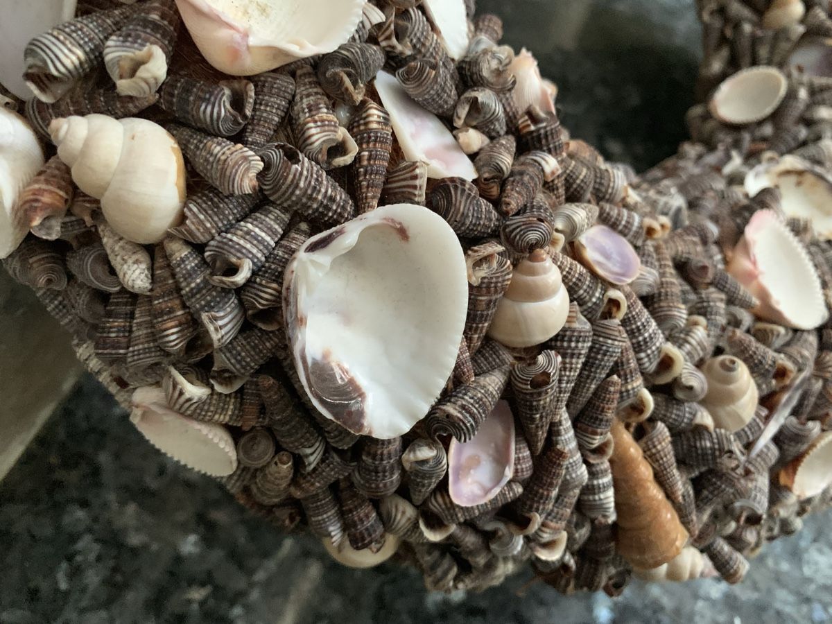 Alle Dekorationen: Maritimer Deko-Muschelkranz, Handarbeit, 37 cm – Gebraucht aus Rikon im Tösstal von miarosen 6