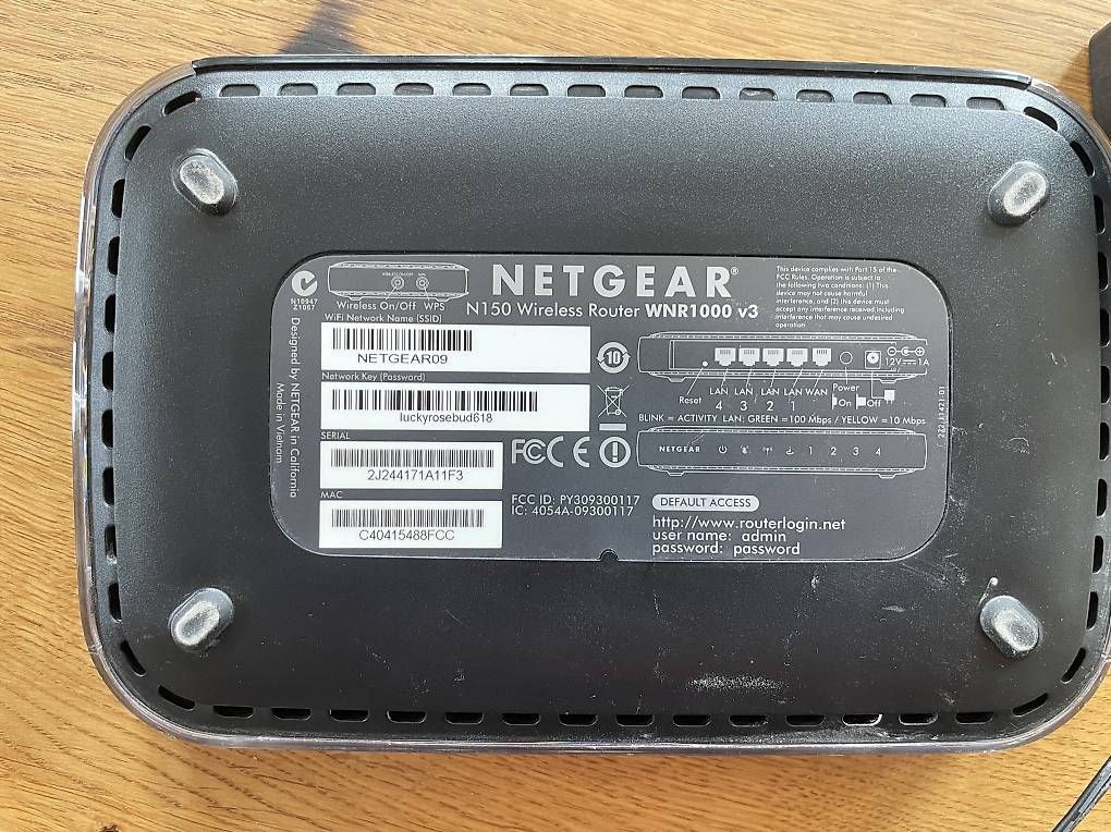 Netgear Modem & Router: Netgear  N150 WNR1000 v3 – Usato da Riedt b. Erlen venduto da Darksilver 1