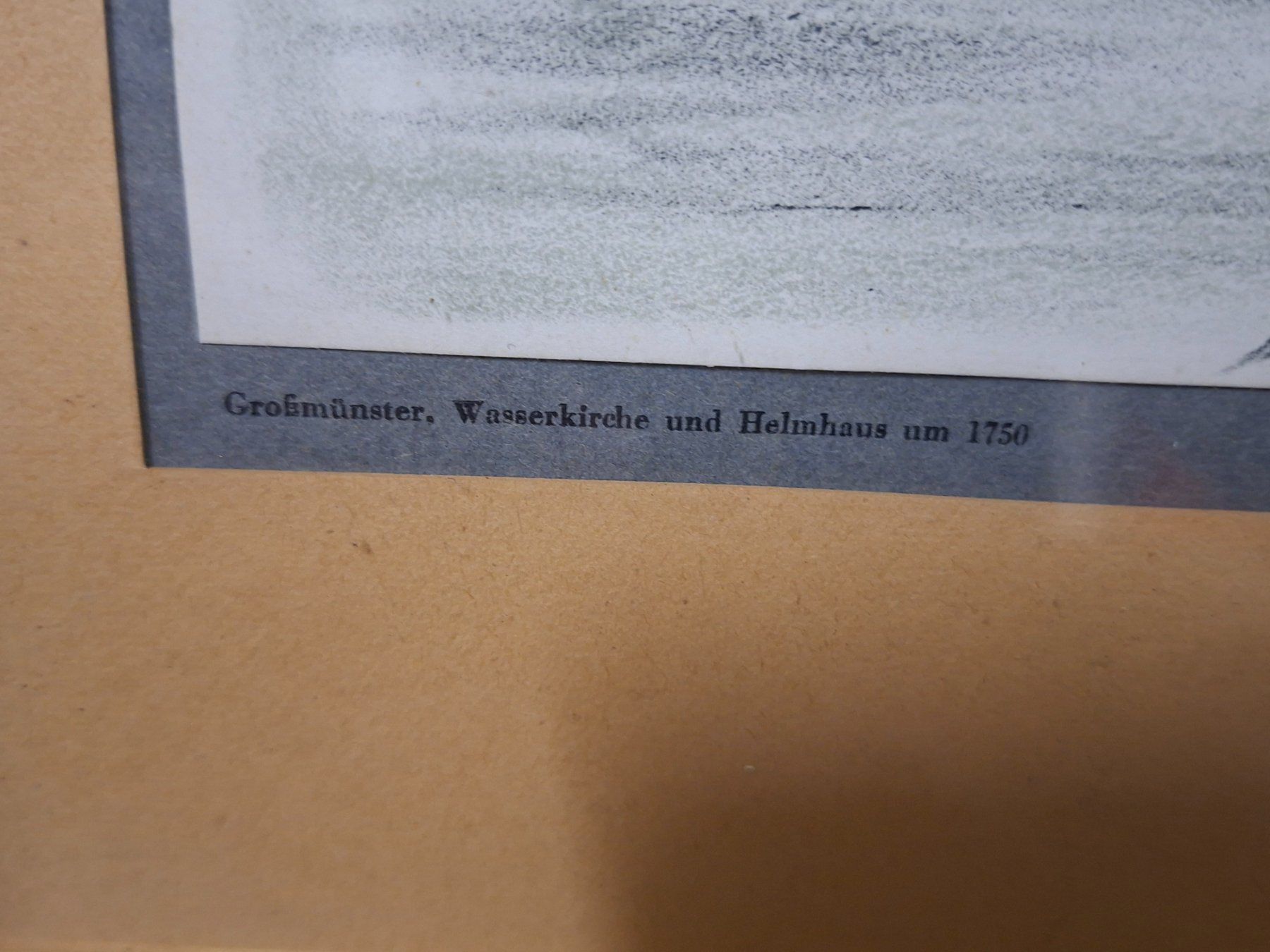 Grafica & Litografie: Original Lithographie A. Gysler -  mit Rahmen! – Usato da Schaffhausen venduto da meteor7 5