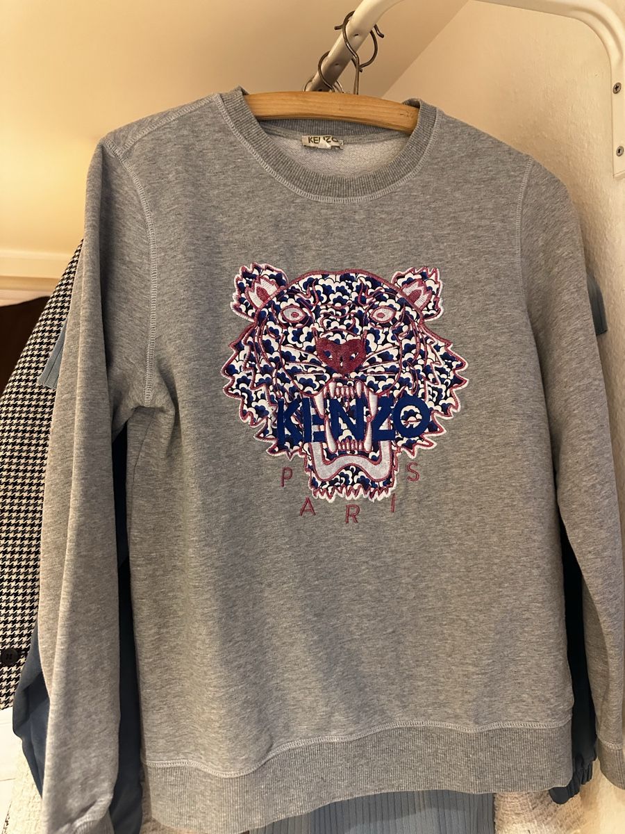 Kenzo Maglioni & Felpe: Kenzo Pulli in Grau/Pink – Usato da Zürich venduto da Mira_sells 2