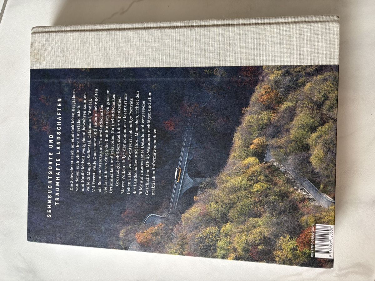 Libri: Buch Bergtäler der Schweiz – Usato da Baar venduto da steffi_16 1