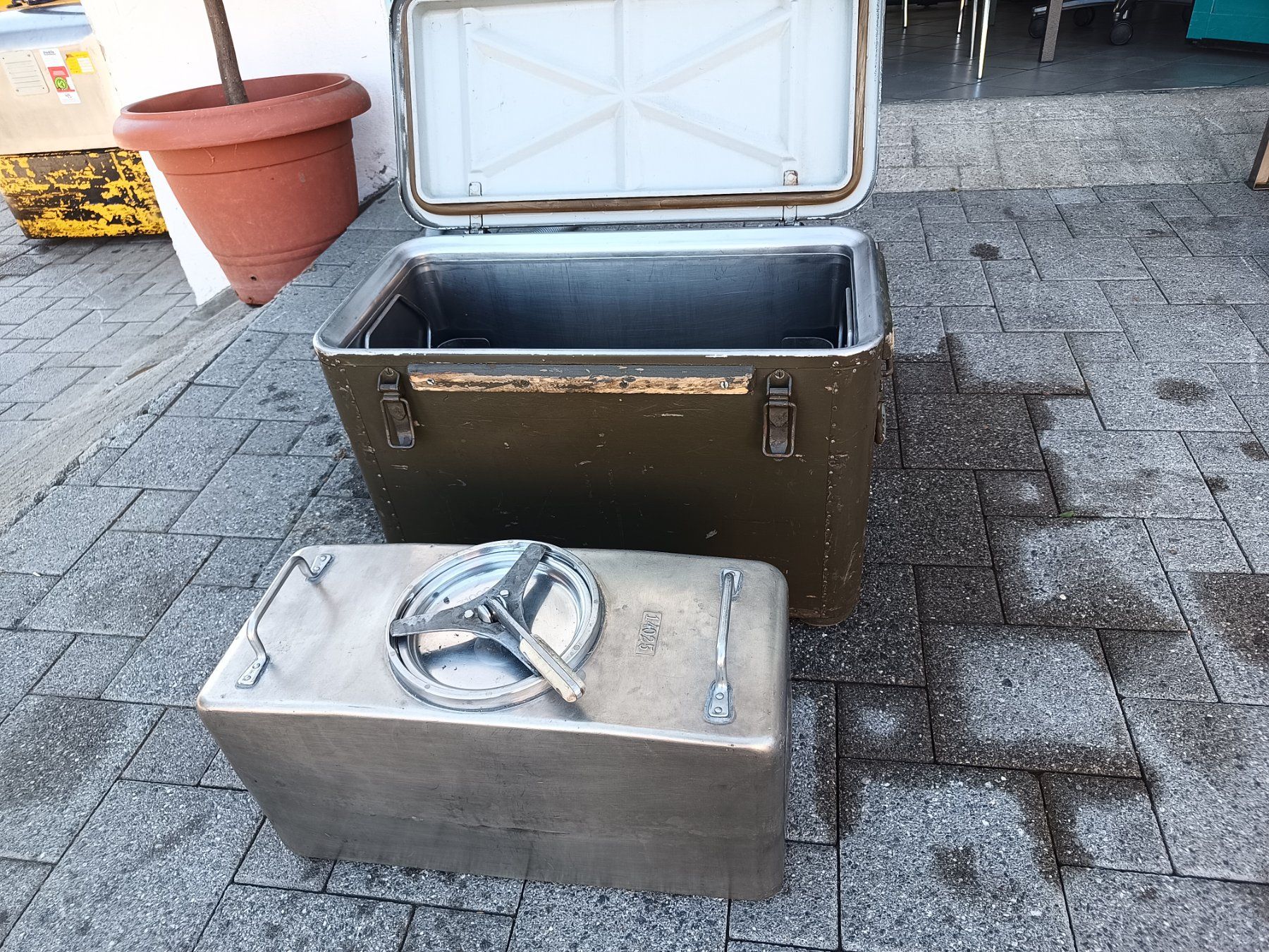 Cucine complete: Schweizer Militär Speiseträger – Usato da Oberegg venduto da A-Z.Handel.Loehrer 5
