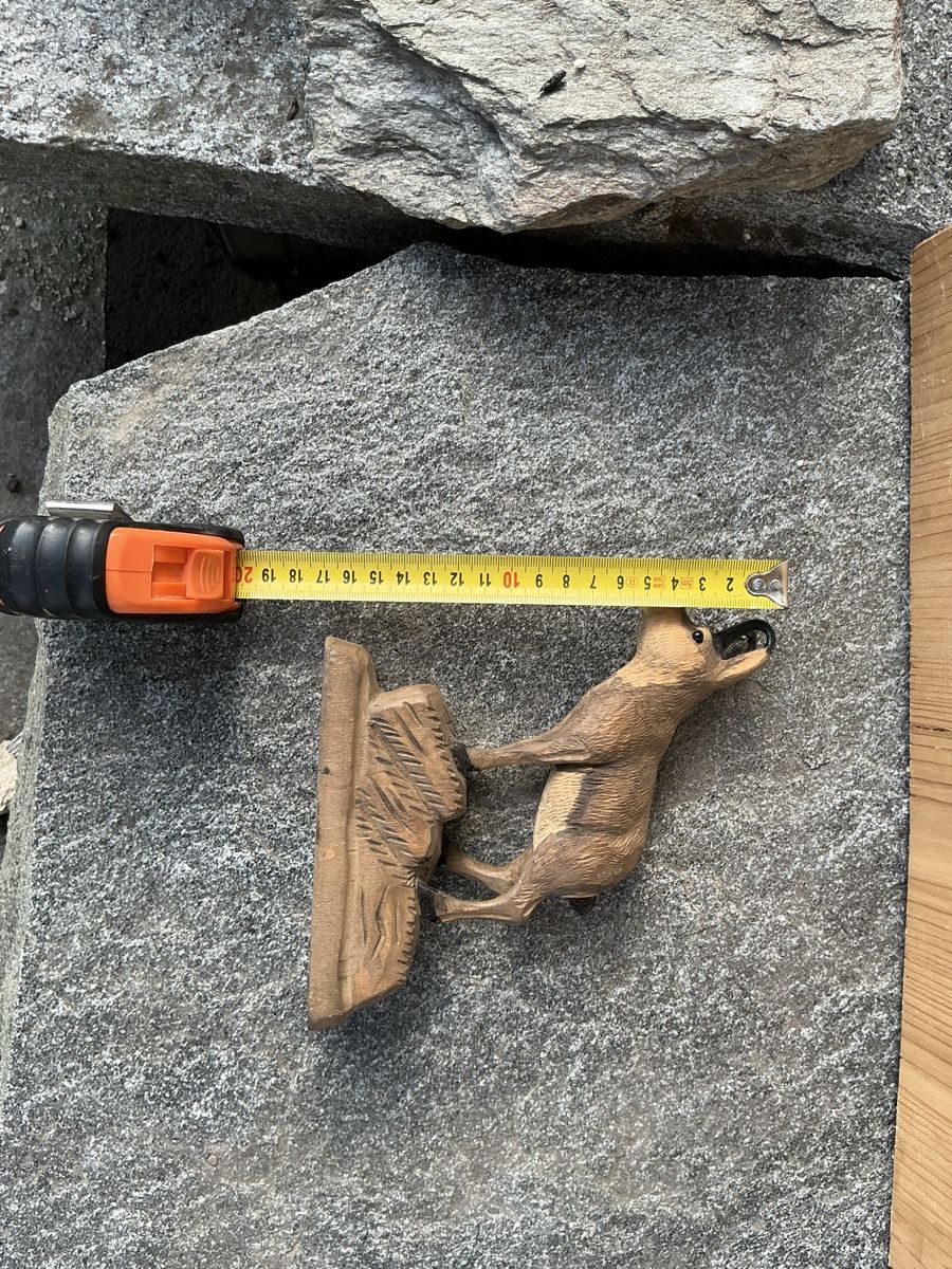 Statuette: Gemse geschnitzt Brienz ab Fr. 1.— – Usato da Lenzburg venduto da Boelli-Frau 8