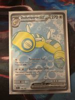 Pokémon Karte Dudunsparce ex 178/159 guter Zustand