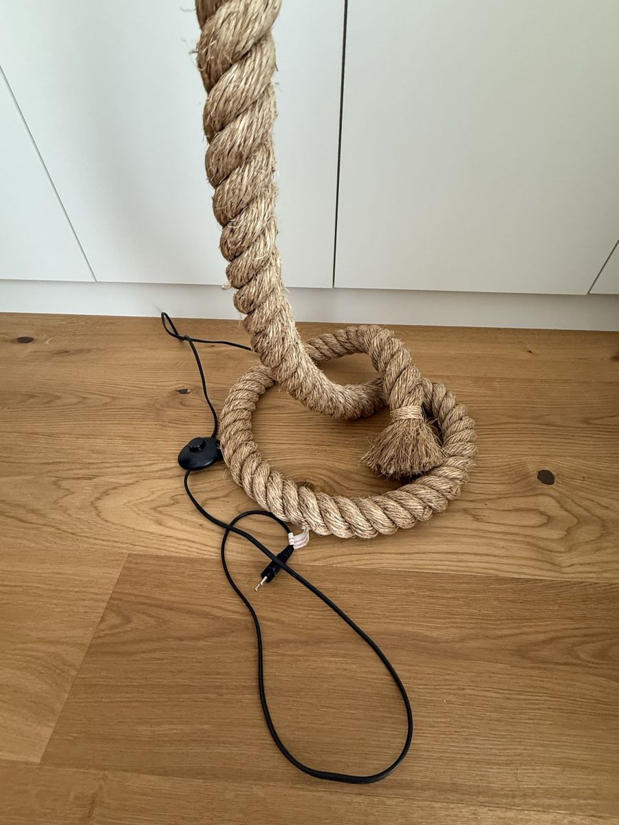 Lampade: Stehlampe Seil – Usato da Emmetten venduto da risit1 2