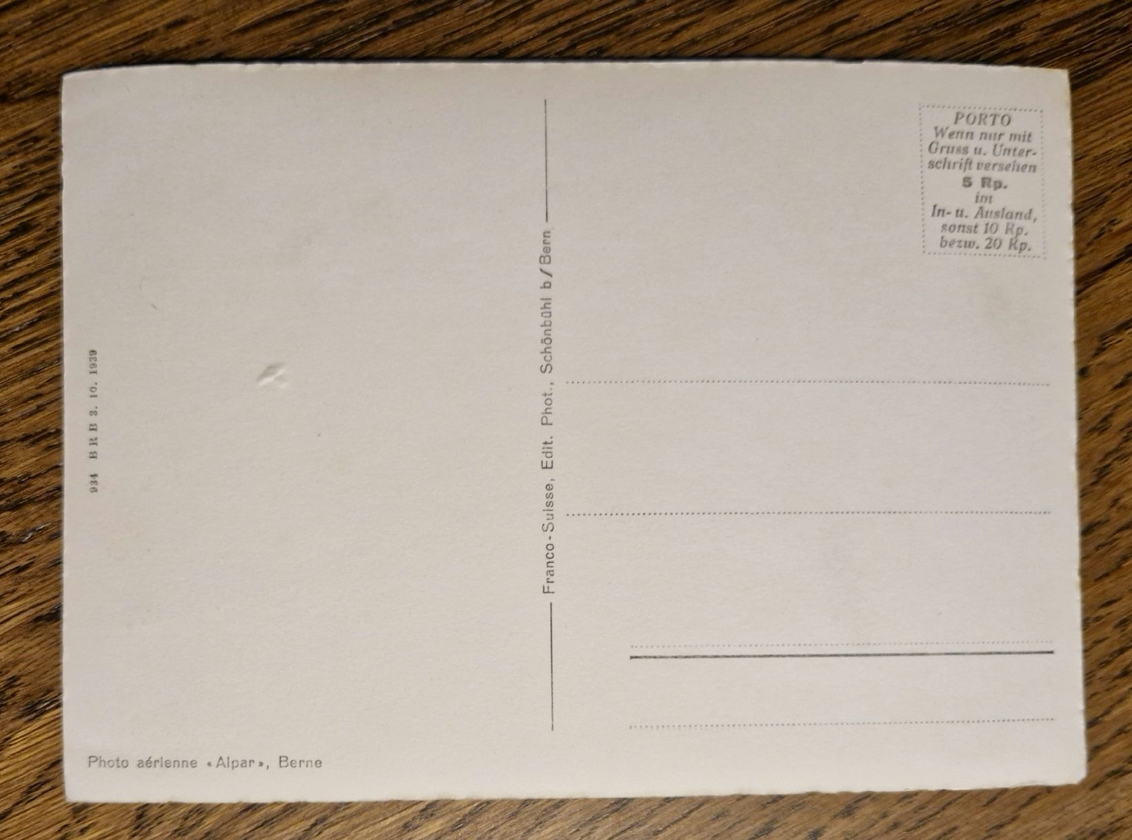 Cartoline postali: Le Locle 1939 – Usato da Ebikon venduto da Donar50 1