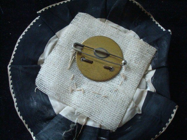 Plaketten & Abzeichen: Plakette Basel Zug Kupfer 1966 mit Rosette – Gebraucht aus Riehen von Baerewaegli 1