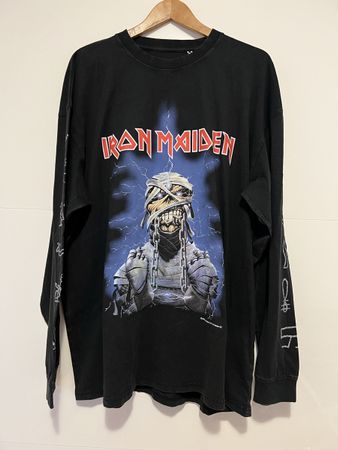 Iron Maiden World Slavery Tour Long Sleeve XL Ufficiale