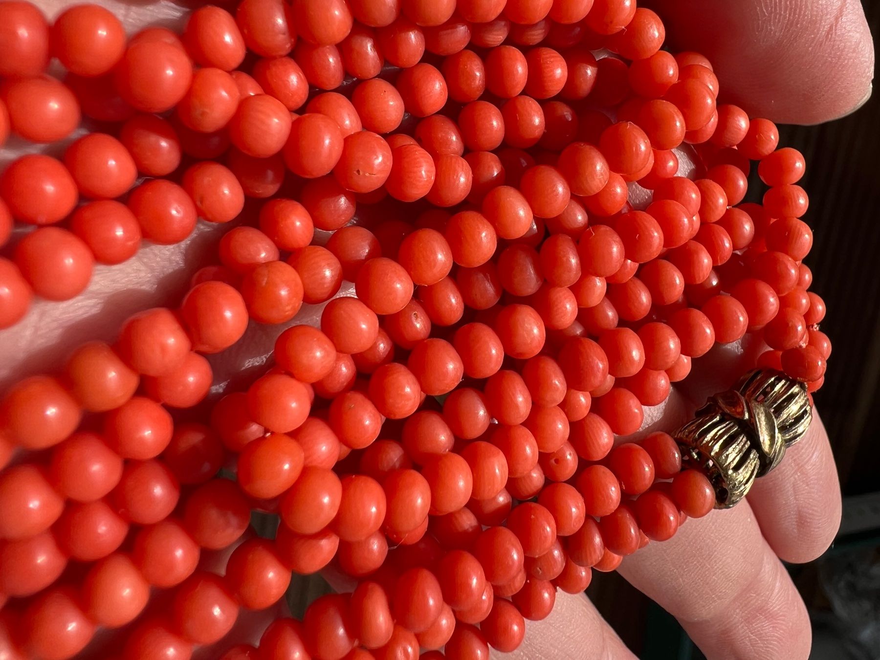 Catenine: Korallen kette 2 – Usato da Lengnau BE venduto da Luan2014 3