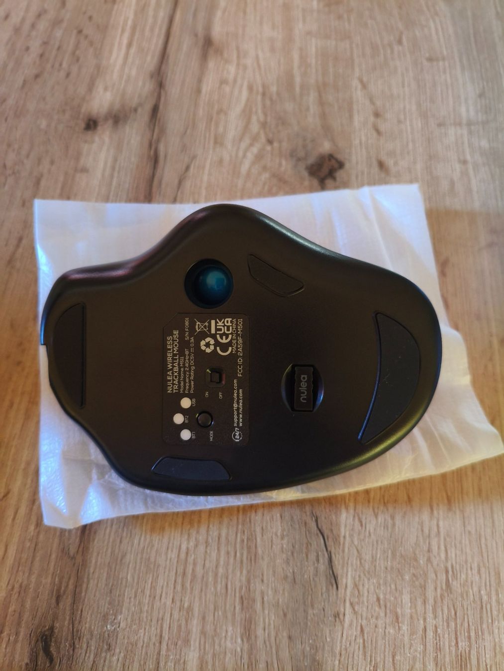 Maus: Nulea Wireless Trackball Maus mit Tilt Stand M511 – Neu (gemäss Beschreibung) aus Hägglingen von BigJim1 2