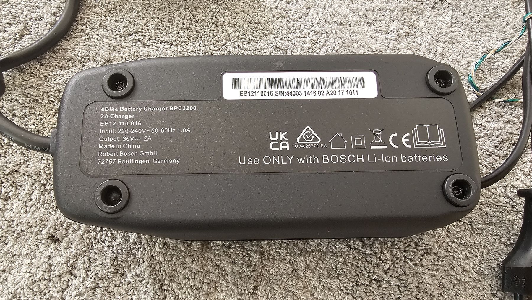 Bosch Ladegeräte: Bosch E-Bike Schnellladegerät BPC3200 36V 2A – Neu (gemäss Beschreibung) aus Basel von  1