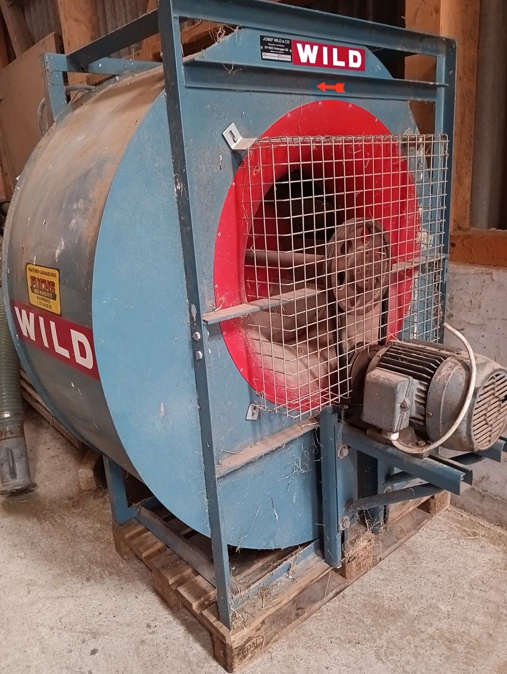 Ventilatori: Heubelüftung Wild Heulüfter – Usato da Bütschwil venduto da Rockky