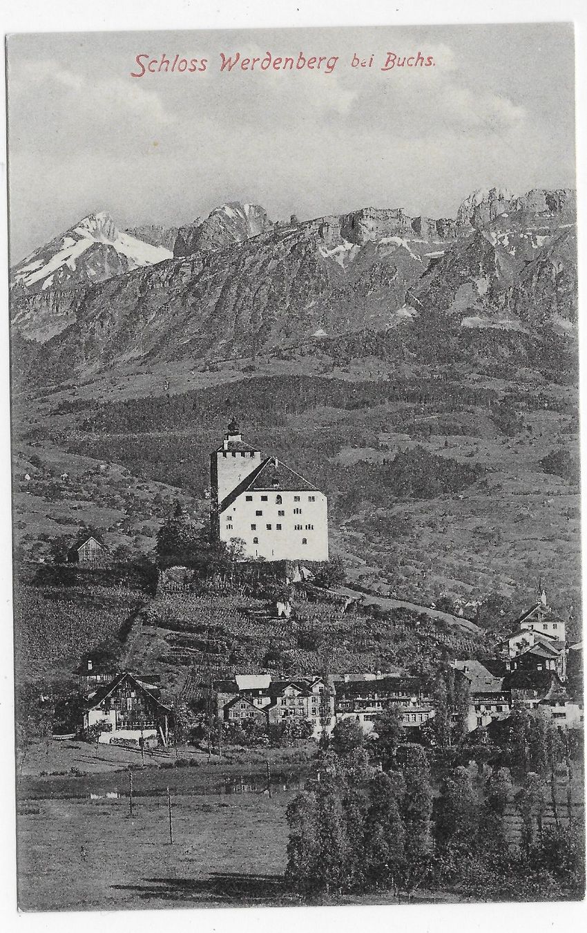 Cartoline postali: Schloss Werdenberg bei Buchs – Usato da Hefenhofen venduto da Richsalz