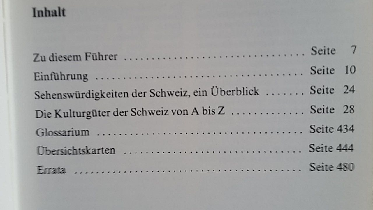 Libri: Kulturführer Schweiz in Farbe, ExLibris – Nuovo (secondo la descrizione) da Zollikerberg venduto da Dogon 3