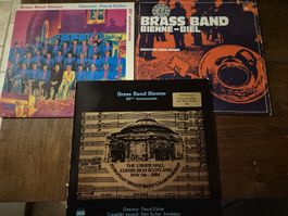 3 Schallplatten Brass Band Bienne gebraucht guter Zustand