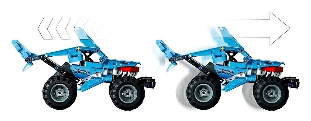 Spielzeuge: LEGO Technic Set 42134 Monster Jam Megalodon – Gebraucht aus Aesch BL von VogelJ 2