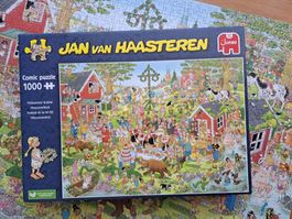 Puzzle Jan van Haasteren, Mittsommerfest, 1000 Teile