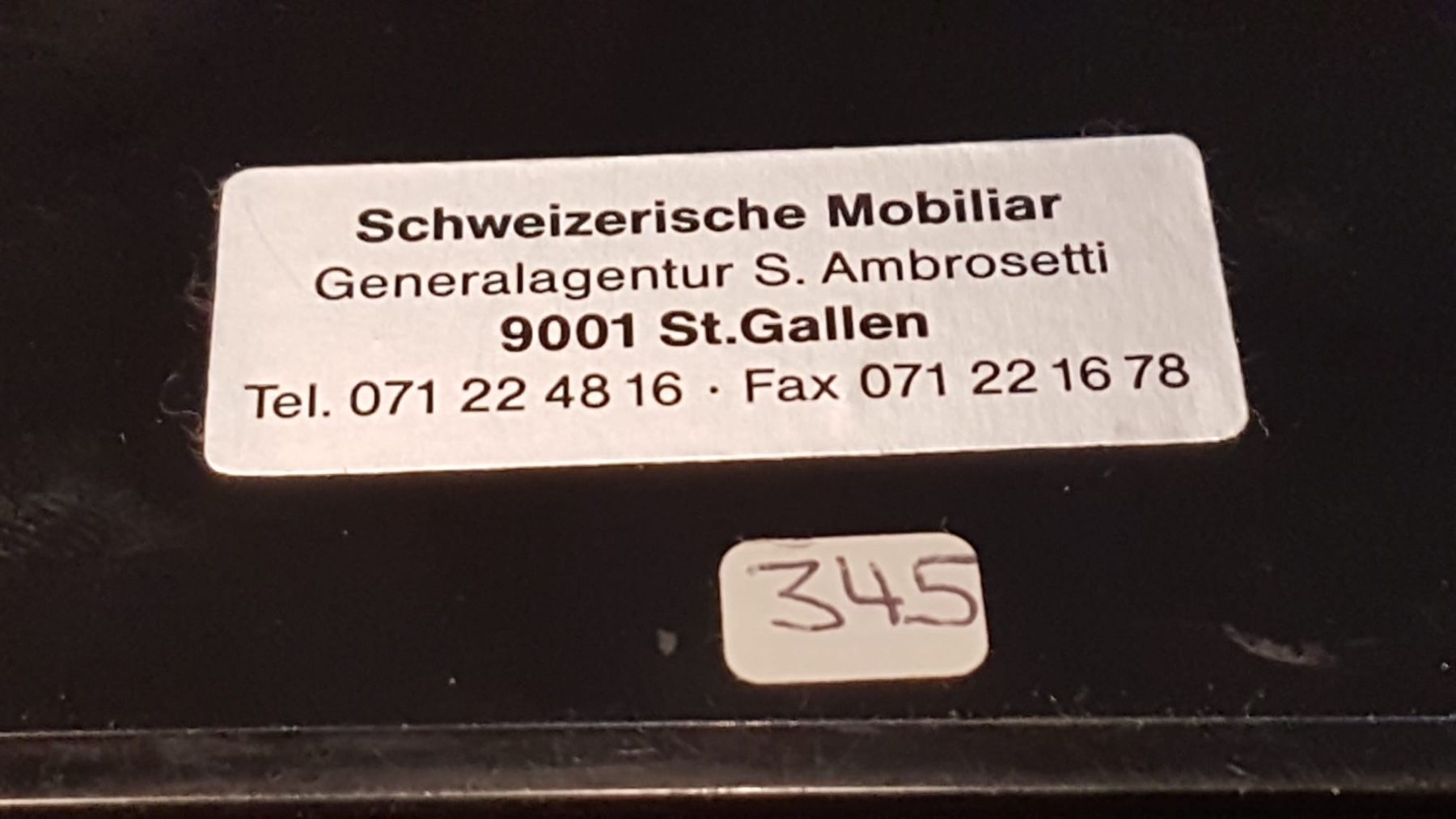 Placchette & Badge: Pin - Schweizerische Mobiliar Vers. - heute "die Mobiliar" – Usato da Weinfelden venduto da Bauselina 2