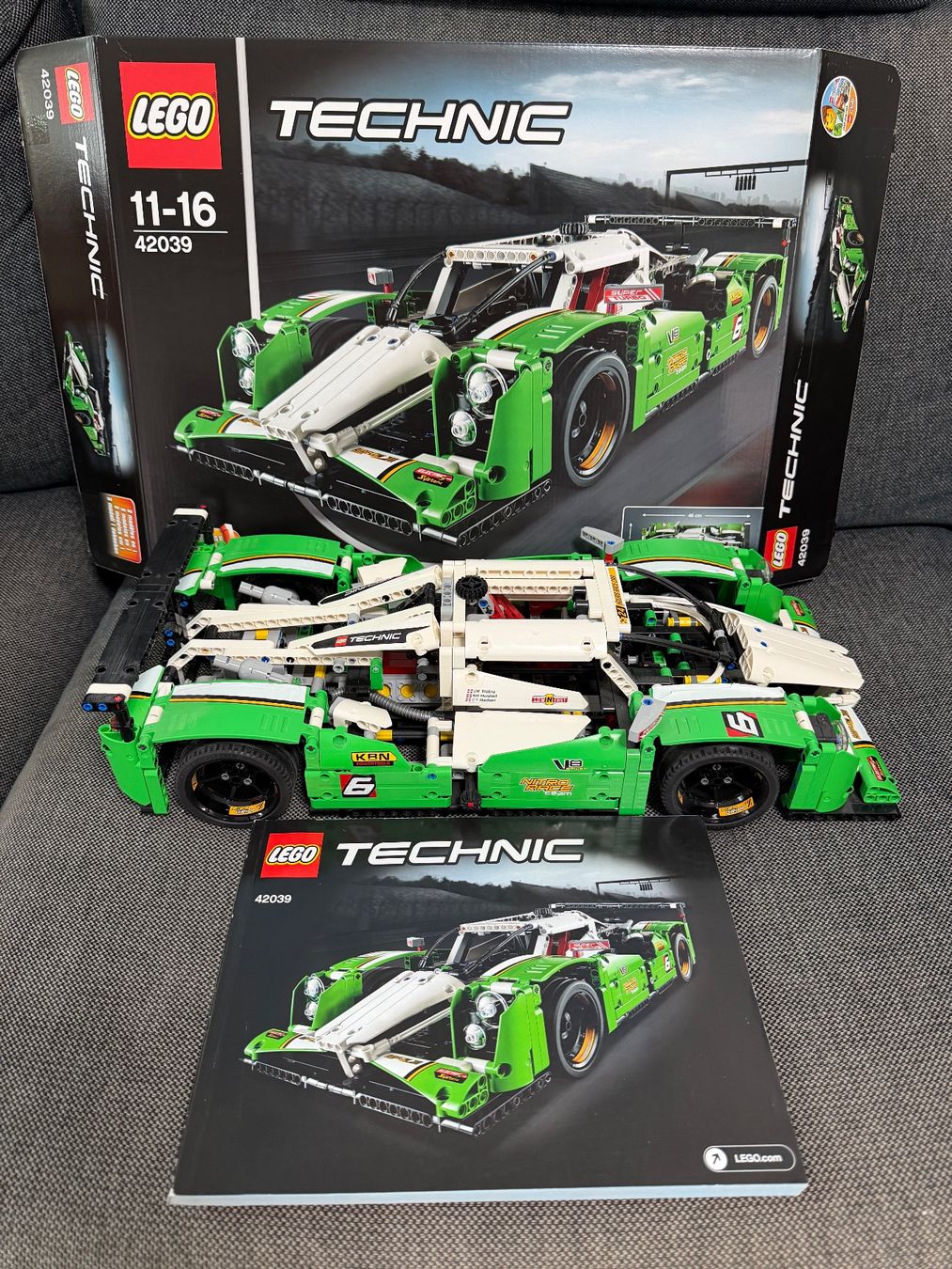 LEGO Technic 42039 24 Stunden Rennwagen mit Anleitung & OVP (Gebraucht ...