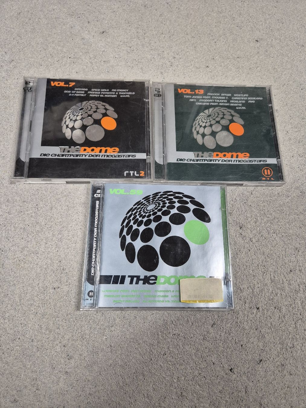 CD: The DOME CD's – Usato da Känerkinden venduto da melbaumg