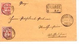 Charge Brief Schwarzenberg 1892