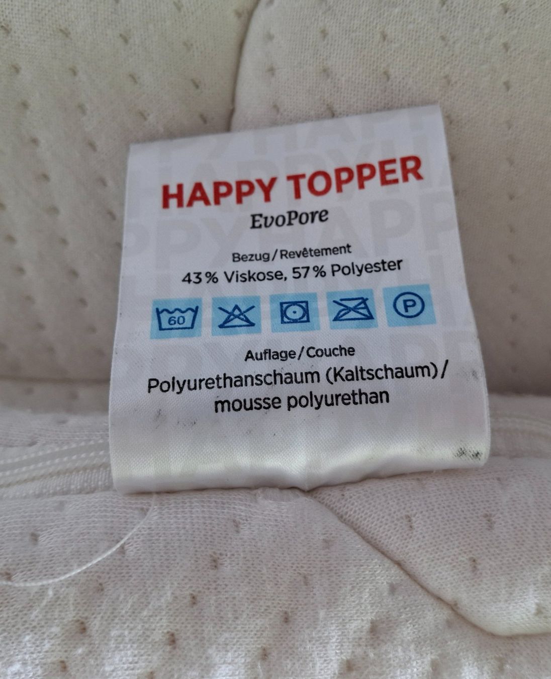 Hasena Matratzen: Topper HASENA Evopure 90x200, 2 Stück – Neu (gemäss Beschreibung) aus Grossaffoltern von Sanchi 5