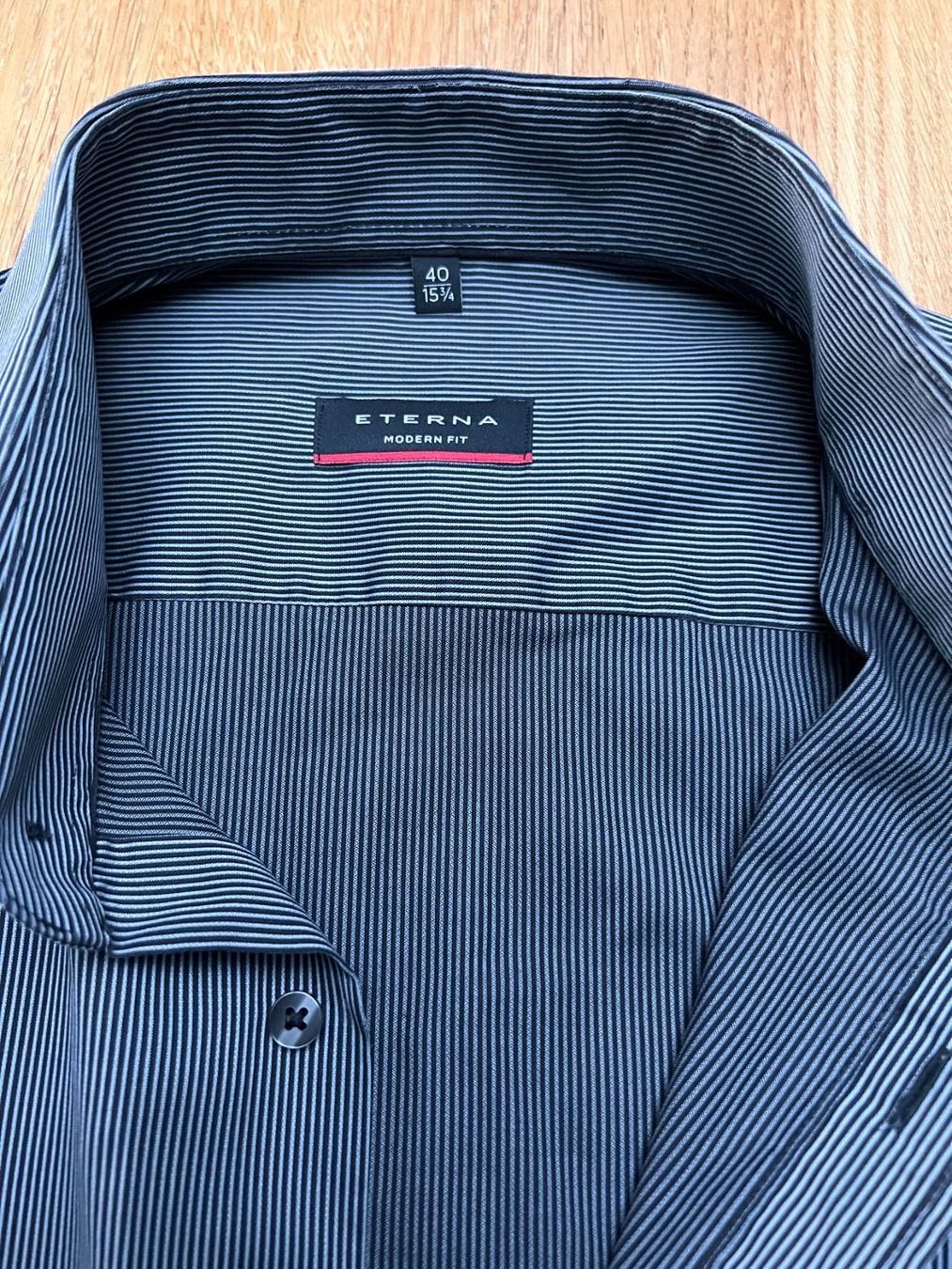 Eterna Camicie: Eterna Modern Fit Hemd gestreift Gr. 40 – Usato da Zumikon venduto da jensbehlau81 1