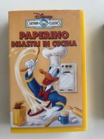 VHS paperino disastri in cucina